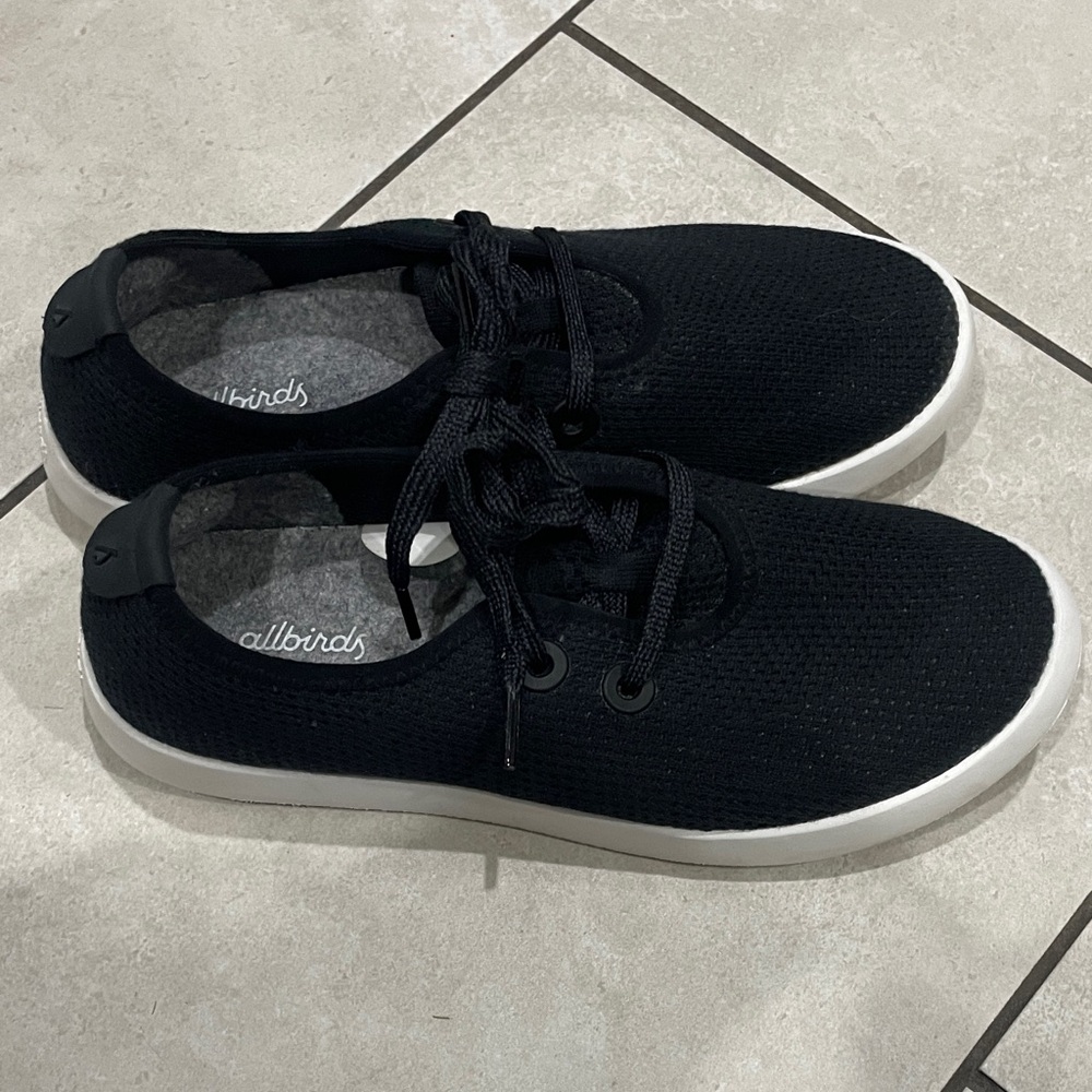 Allbirds Black Knit Sneakers